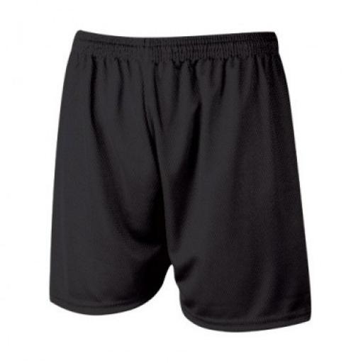 Mesh Sports Shorts - Black