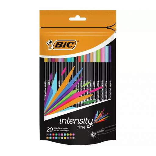 Bic® Intensity Fineliner Pens - Pack of 20