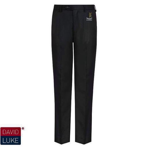 Manshead Academy Boys Trousers with Elasticated Back